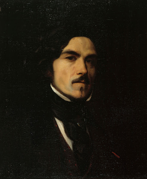 Portrait dEugène Delacroix 1798 1863 peintre 1840