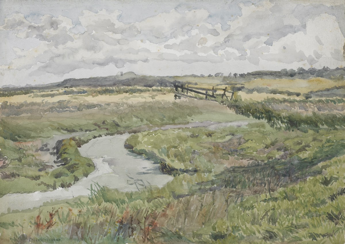 Landscape with stream