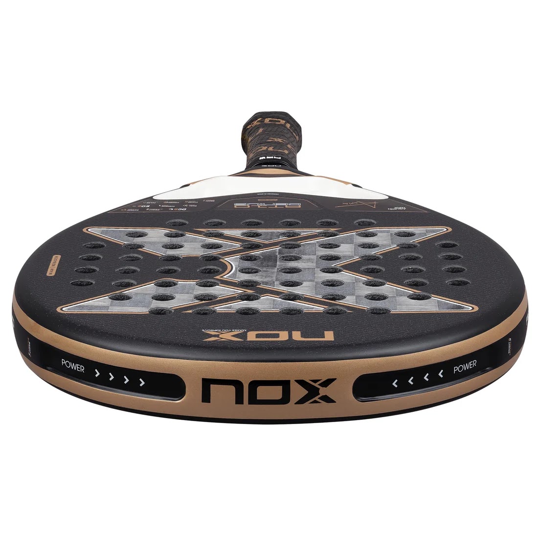 Nox AT10 Genius 18K Alum 2026 Racket Padel  - Gambar 3