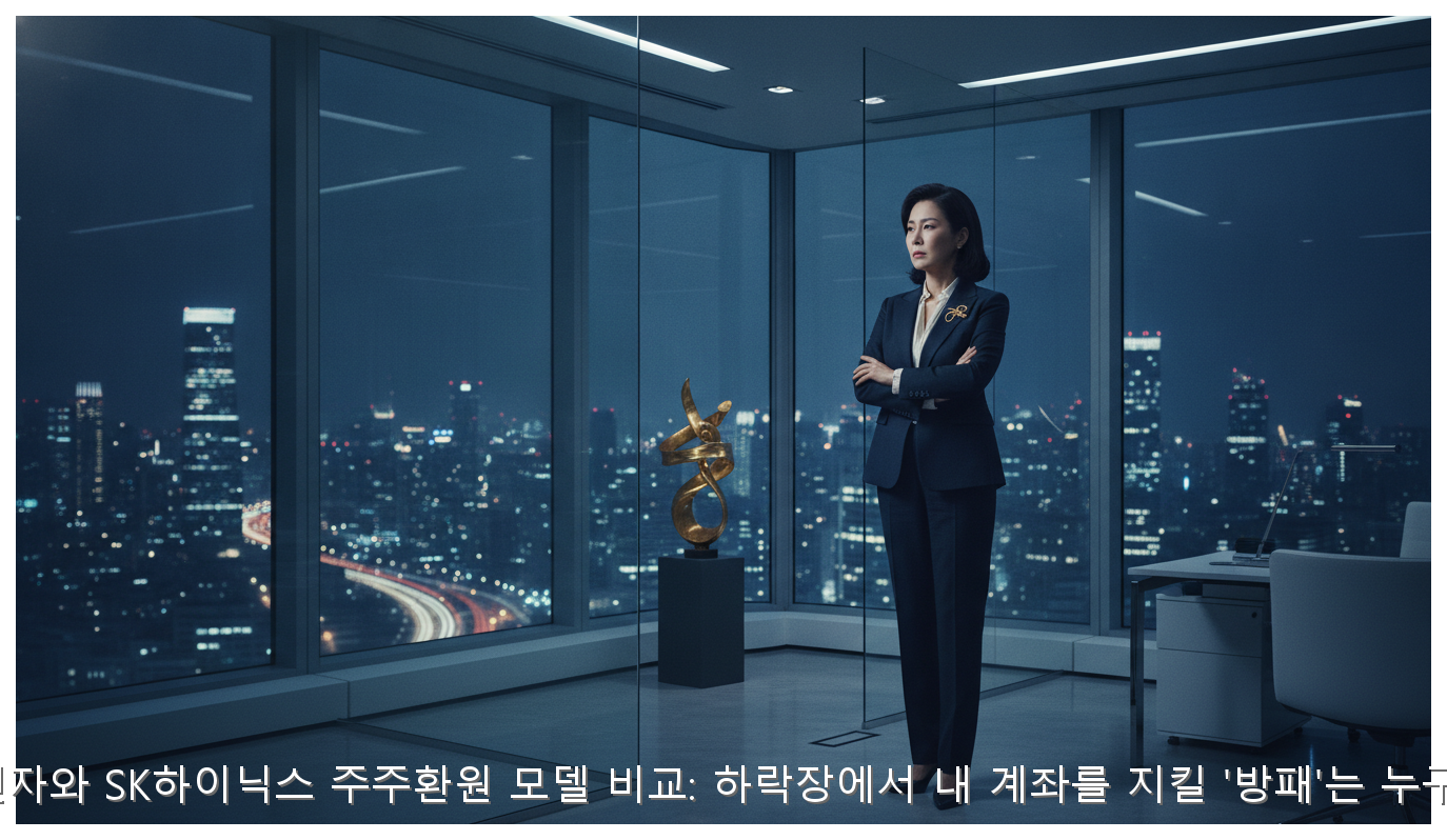 삼성전자와 SK하이닉스 주주환원 모델 비교: 하락장에서 내 계좌를 지킬 '방패'는 누구인가? 핵심 안내 및 분석 인포그래픽 (6)