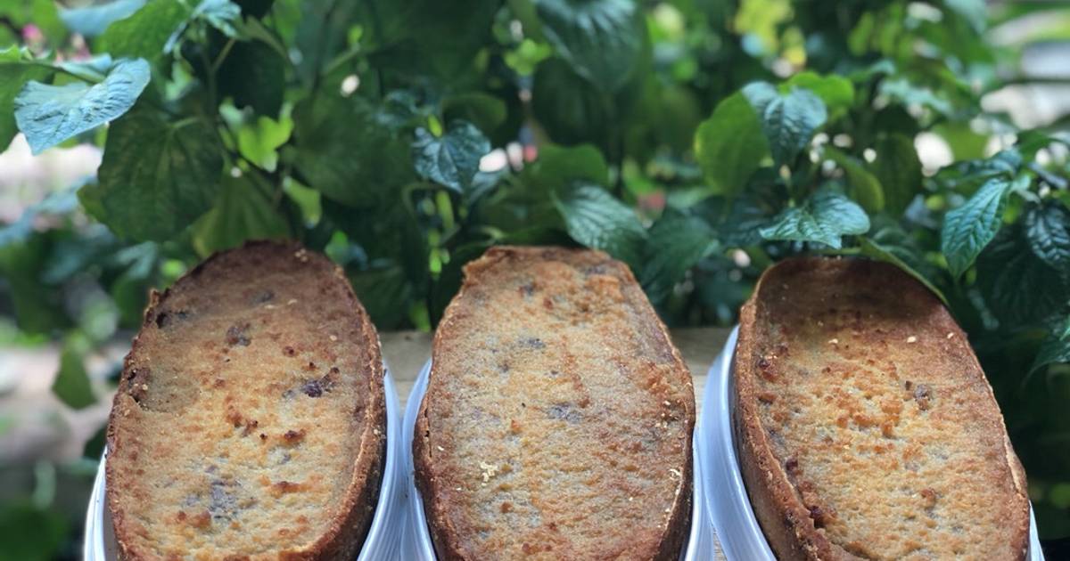 Bánh Khoai Mì Chuối nướng