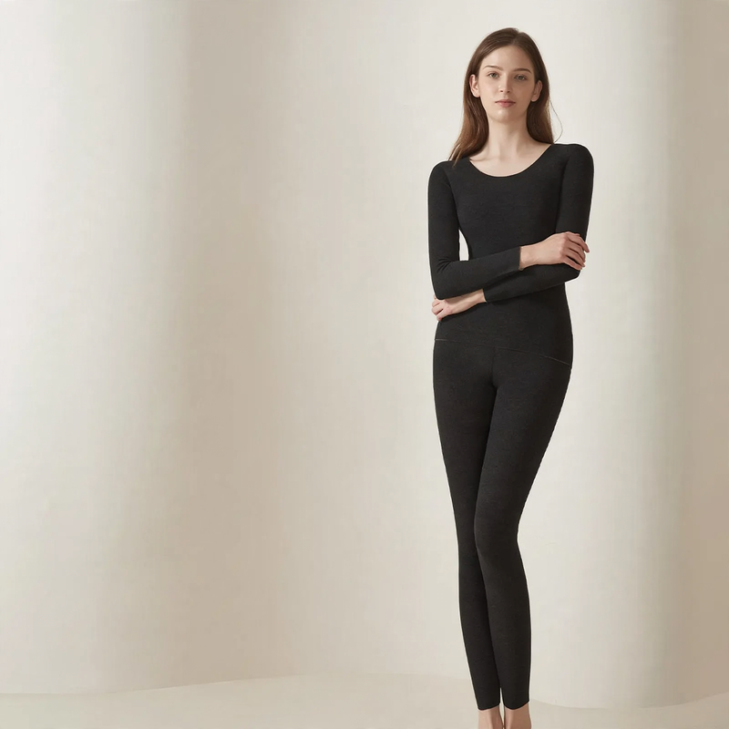 Thermal underwear set with heating function for men and women