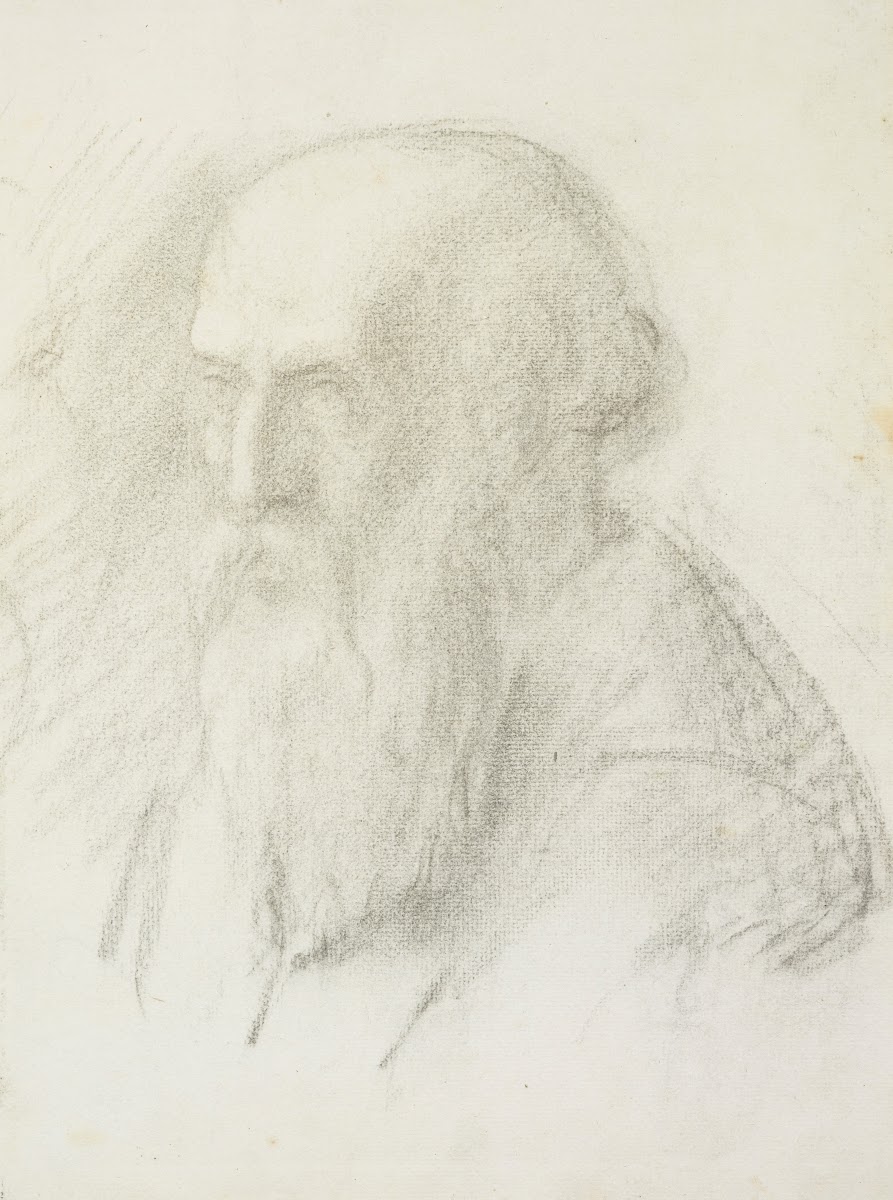 Head of an old man
