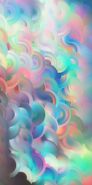 Colorful, Abstract, Wavy Lines, 3D Abstract, Cyan 4K Wallpaper Background