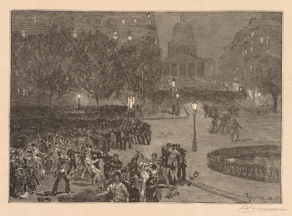 Bois du Monde Les troubles du quartier Latin 1882
