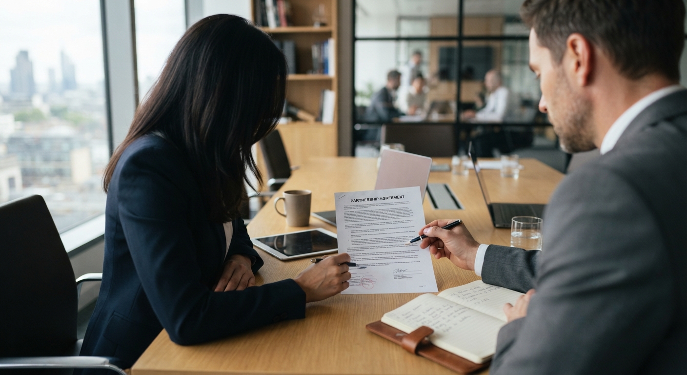 هل شراكتك واضحة بقرارات حاسمة؟