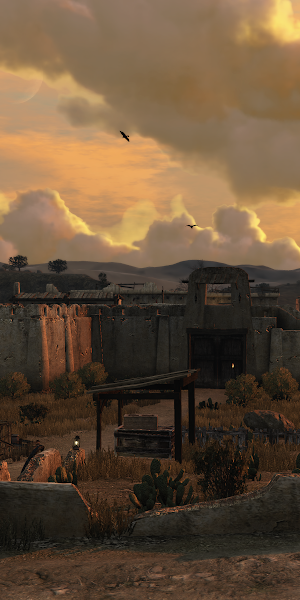 Fort Mercer In Red Dead Redemption 4K Wallpaper Background