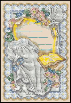 CMP 190021 Baby's Gown Birth Record