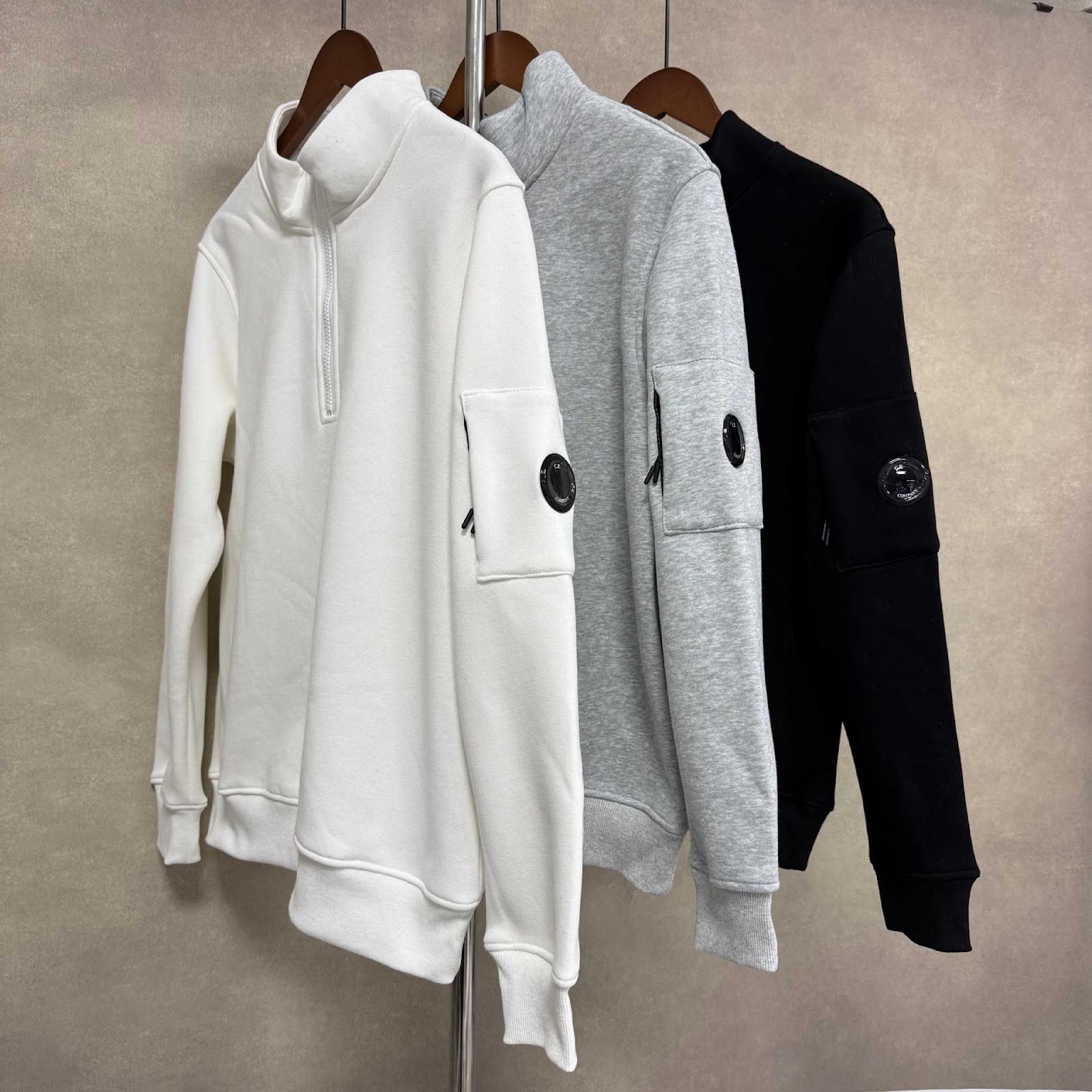 Urban Outdoor Sweatshirt with Quarter-Zip