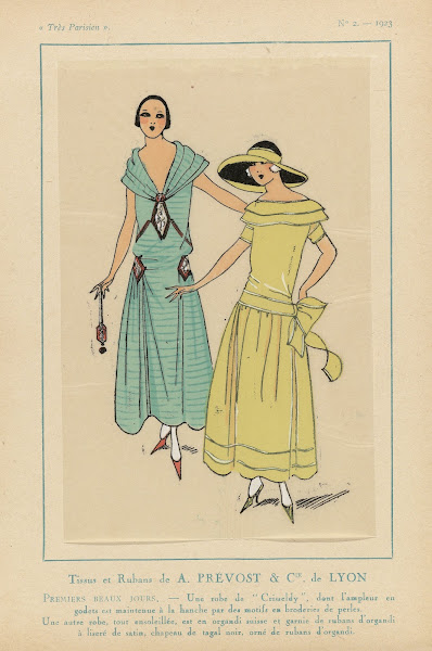 Tissus et Rubans de A Prévost  Cie de Lyon 1923