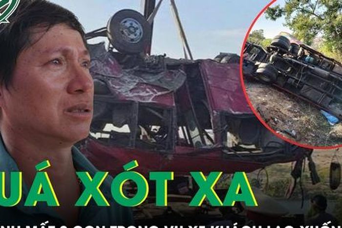 Nỗi đau của gia đình mất 2 con trai sau vụ xe khách lao xuống vực ở Lâm Đồng - Báo Sức Khỏe &amp; Đời Sống
