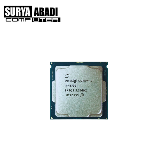 PROCESSOR INTEL CORE I7 8700
