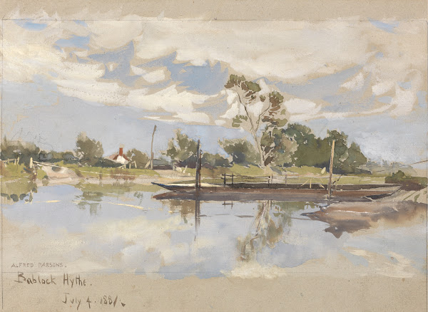 Bablock Hythe Near Oxford 1881