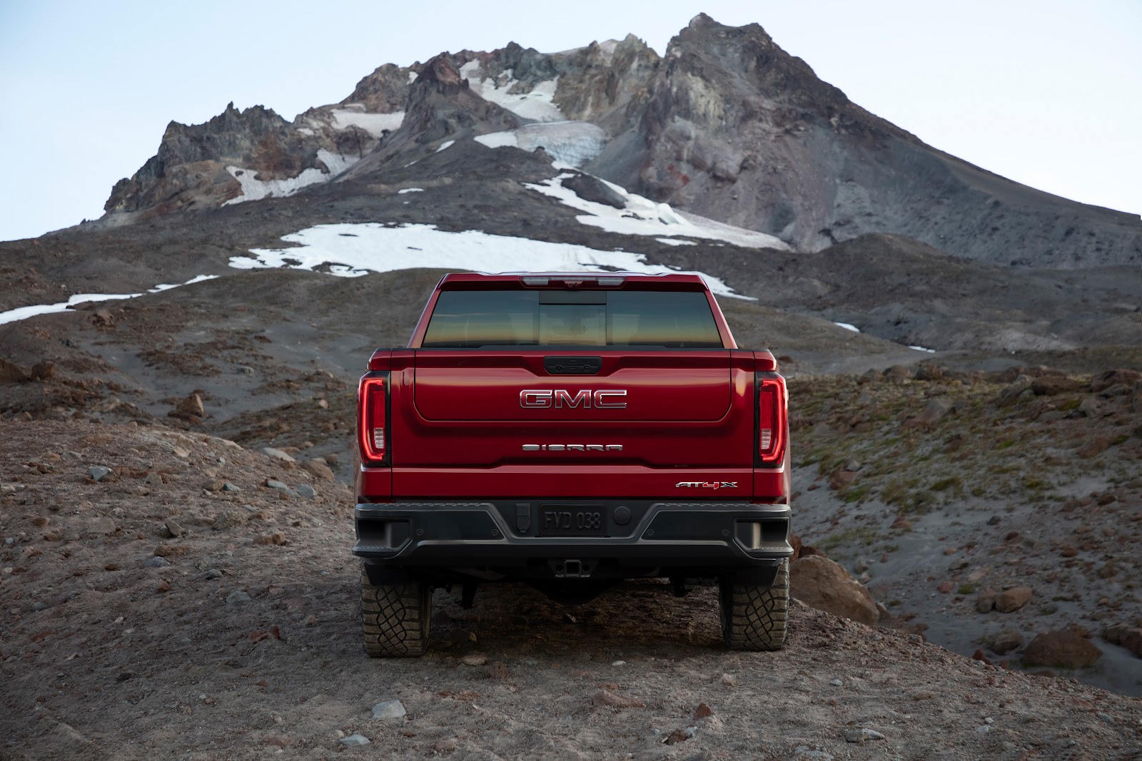 2026 GMC Sierra 1500 interior dashboard with 13.4-inch touchscreen and premium materials