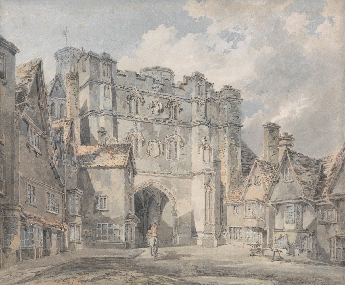 Christ Church Gate Canterbury 1793 to 1794