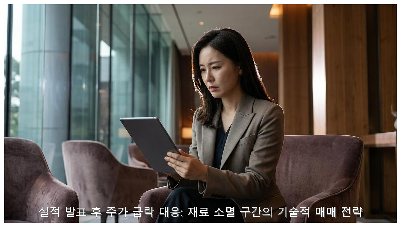 실적 발표 후 주가 급락 대응 전략 핵심 안내 및 분석 인포그래픽 (4)