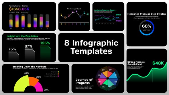 Infographics Number Counter Template Free Download – Envato Elements