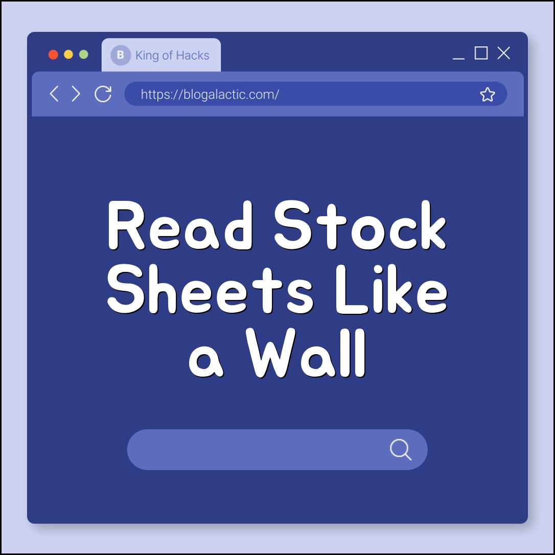 How to Read a Stock Balance Sheet like a Wall Street Pro (Assets vs Liabilities, Shareholders' Equity, Current Ratio)