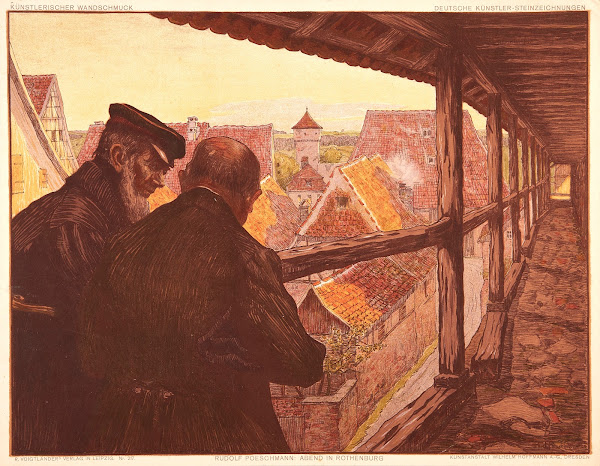 Evenings in Rothenburg 1922