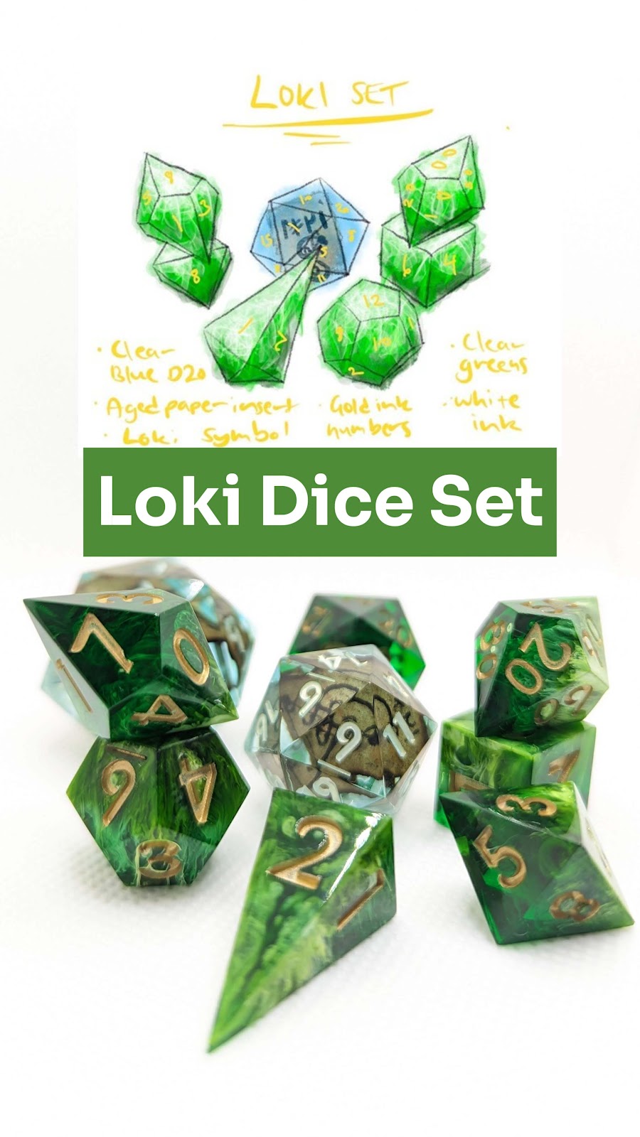 Loki Dice Set