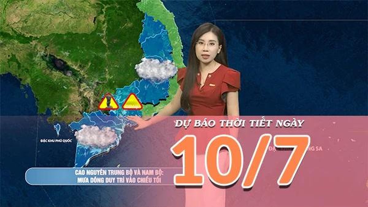 [Video] Dự báo thời tiết ngày 10/7/2026: Bắc Bộ mưa có xu hướng giảm - Báo Nhân Dân