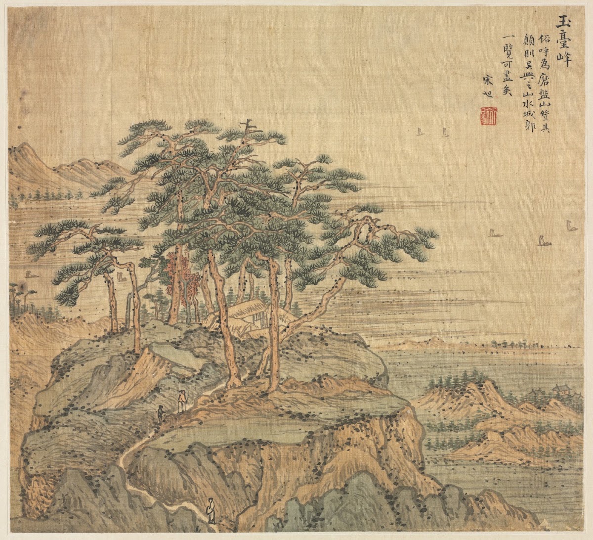 Yutai Peak Jade Terrace Peak c 1588