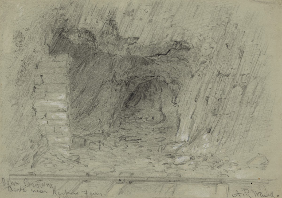John Browns Cave near Harpers Ferry 1860 1865
