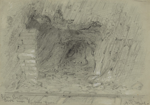 John Browns Cave near Harpers Ferry 1860 1865