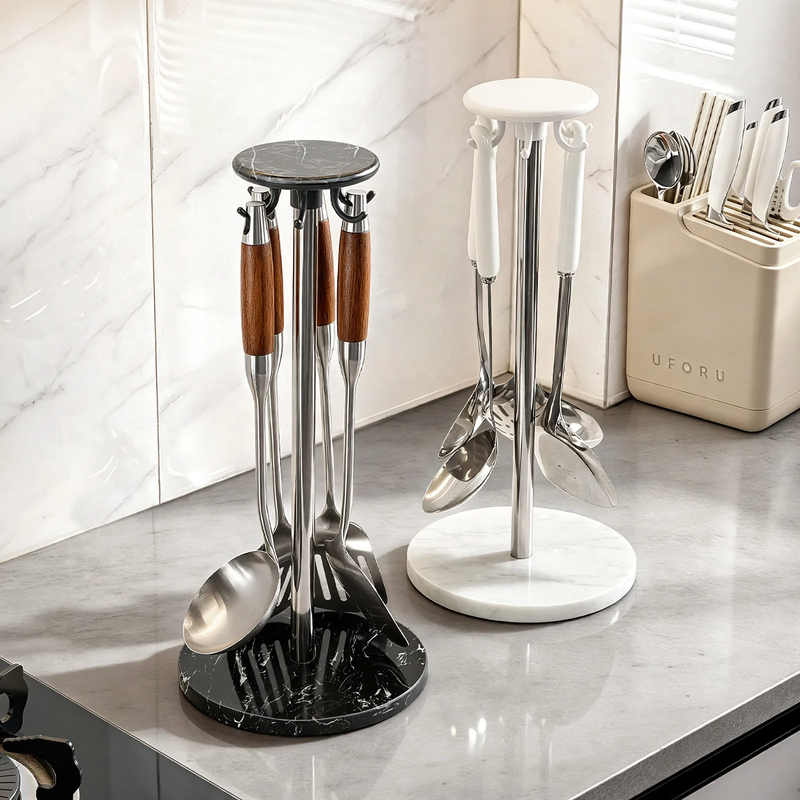 Rotating Kitchen Stand Made of Stainless Steel