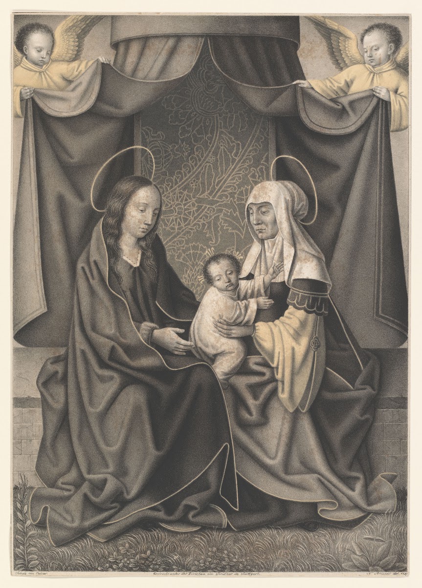Mary and Anna with the Christ Child 1823