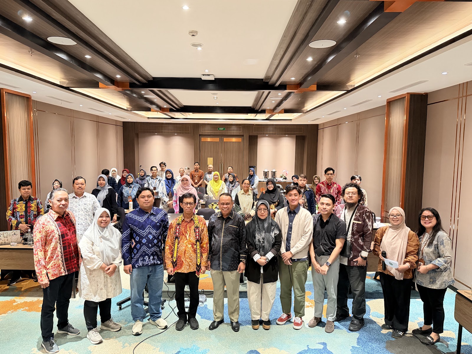 Suasana Peserta Pelatihan Penguatan Prodi FIB Unmul di Hotel Fugo