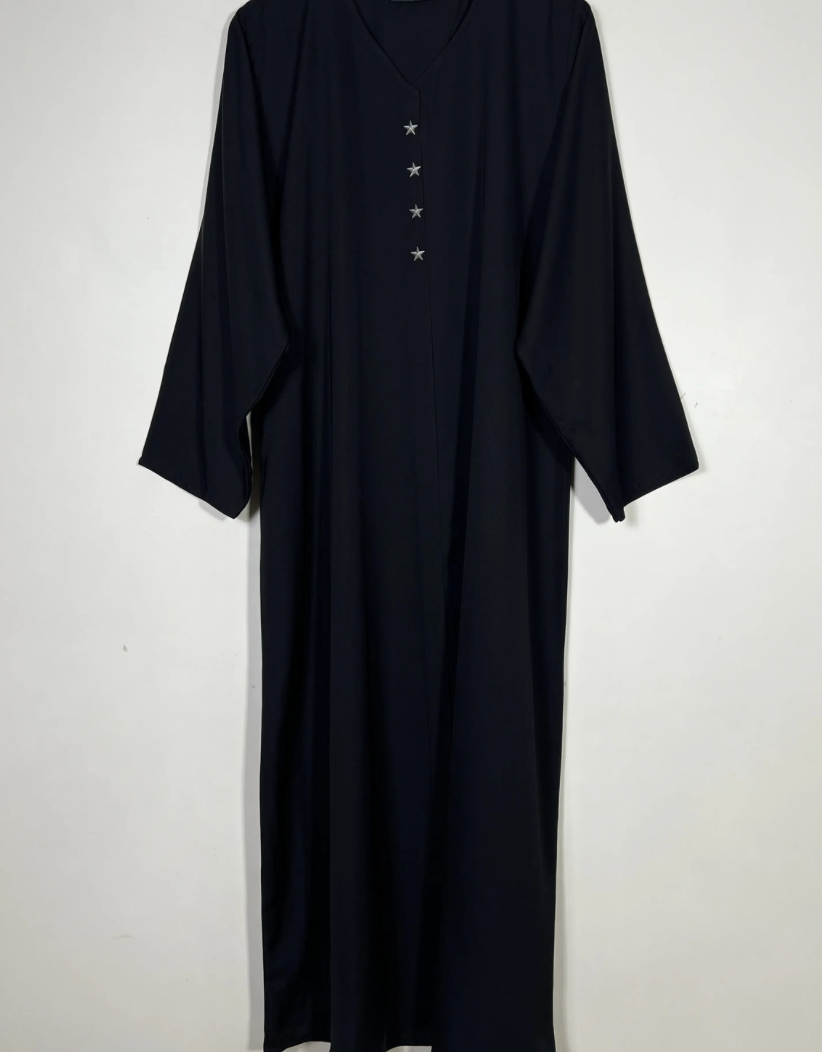 Celeste Front Open Abaya
