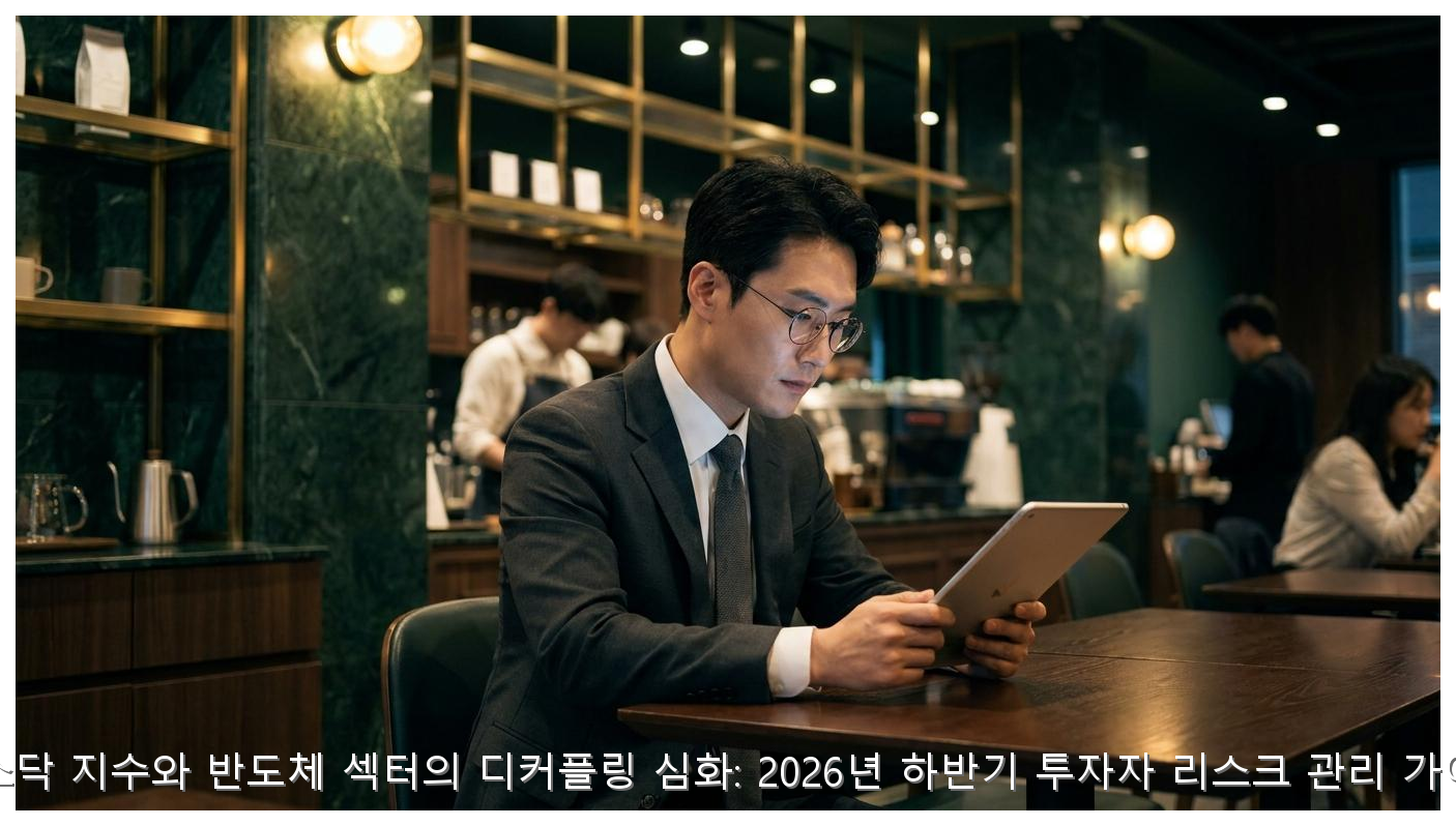 나스닥 지수와 반도체 섹터의 디커플링 심화: 2026년 하반기 투자자 리스크 관리 가이드 핵심 안내 및 분석 인포그래픽 (2)