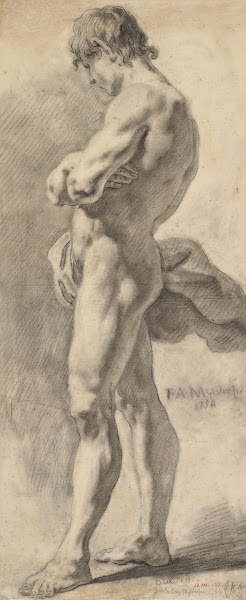 Standing Male Nude 1754