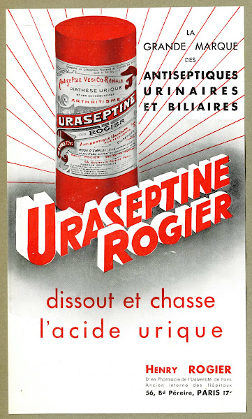 Uraseptine Rogier 1910 1950