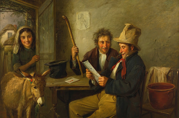 Donkey and dealer 1876