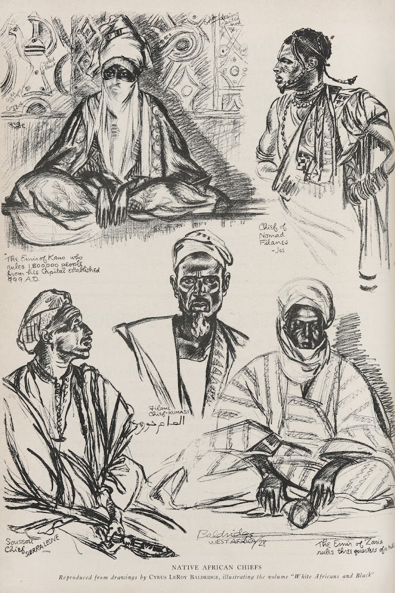 Native African Chiefs 1930
