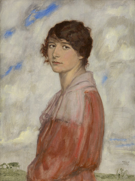 Lady in Red around 1918