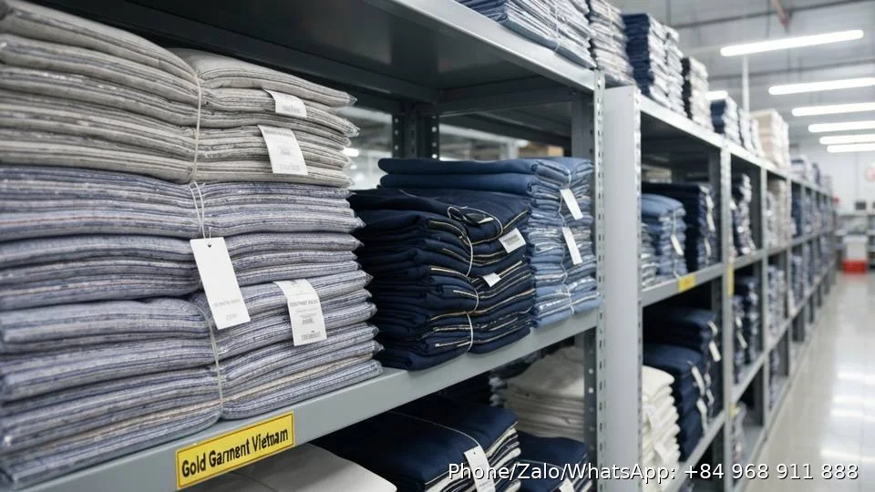 Fabric Sourcing Vietnam - Gold Garment Vietnam