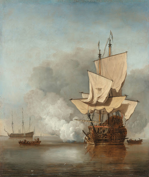 The Cannon Shot c 1680