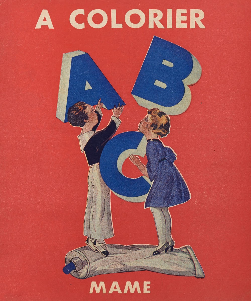 A B C à colorier Pl01 1938