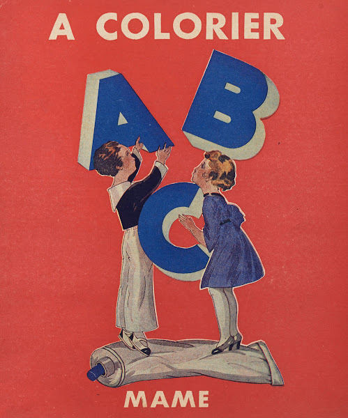 A B C à colorier Pl01 1938