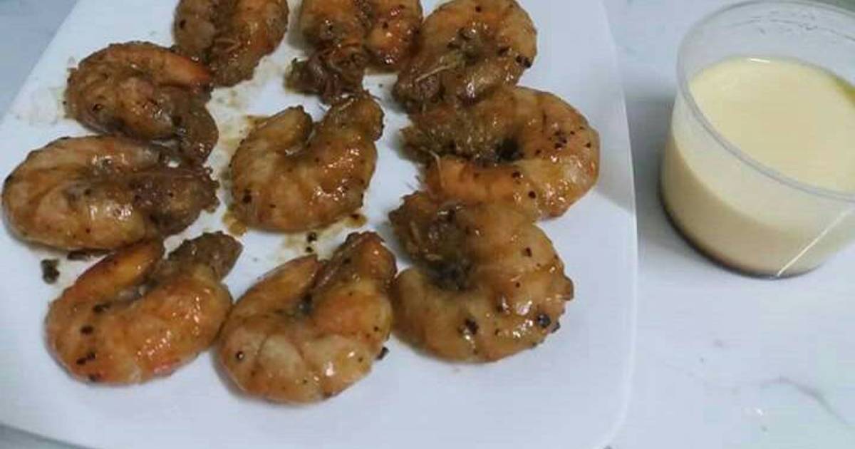 Tôm rim nước cốt dừa