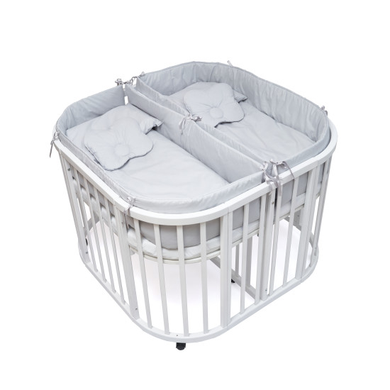 Постільний комплект для двійні 14 ел Twins Grey New