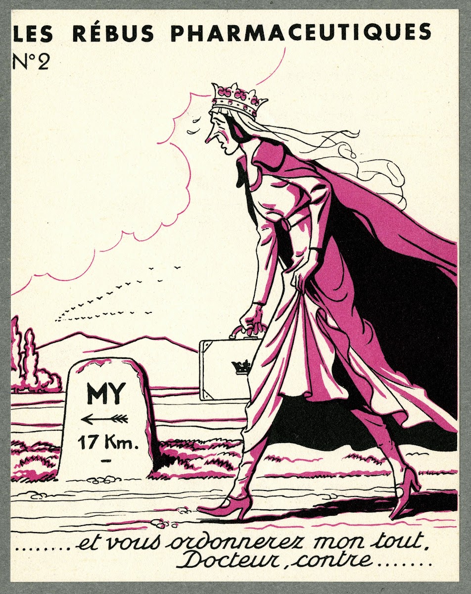Les rébus pharmaceutiques No2 1910 1950