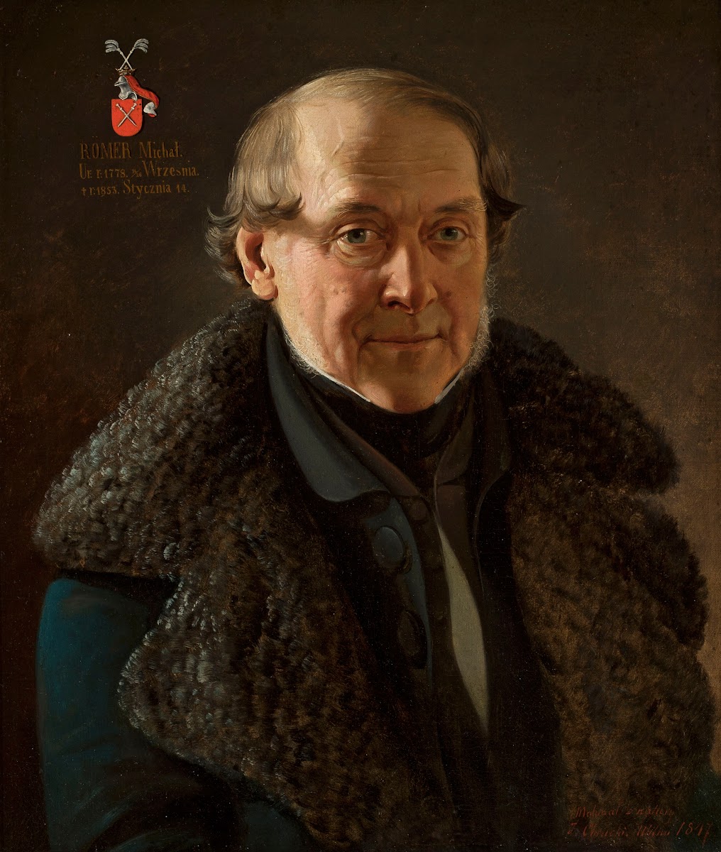 Portrait of Michał Józef Römer 17781853 marshal of the Vilnius gentry 1847