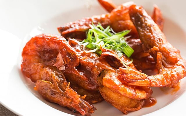 Tôm Tươi Sốt Chua Ngọt