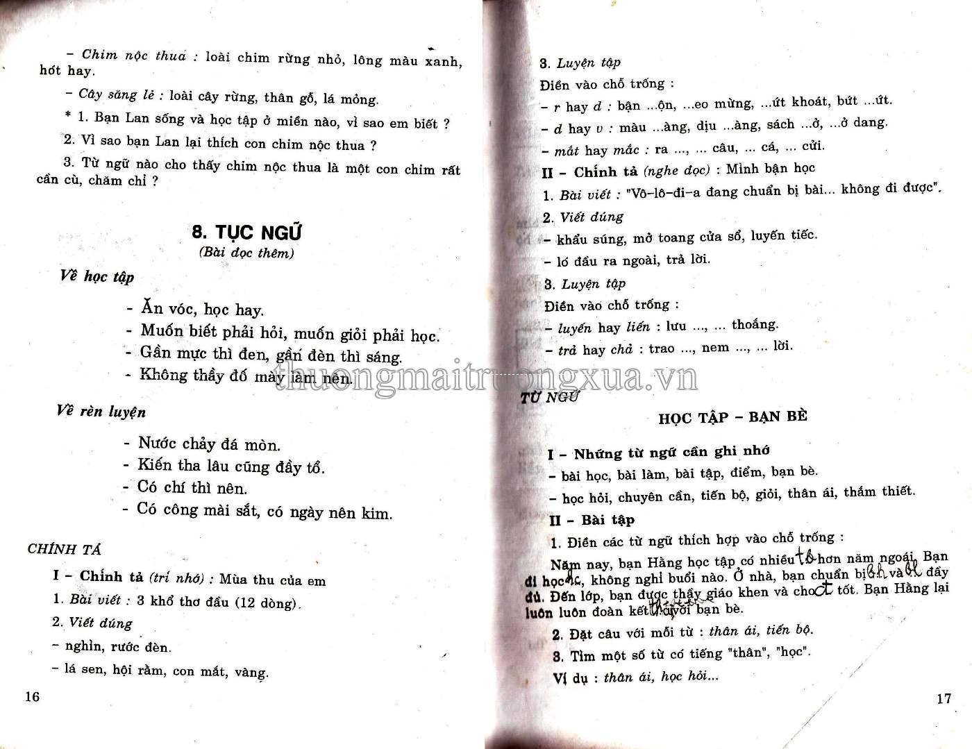 Tiếng Việt 3 (tập 1 1997) - Trang 9