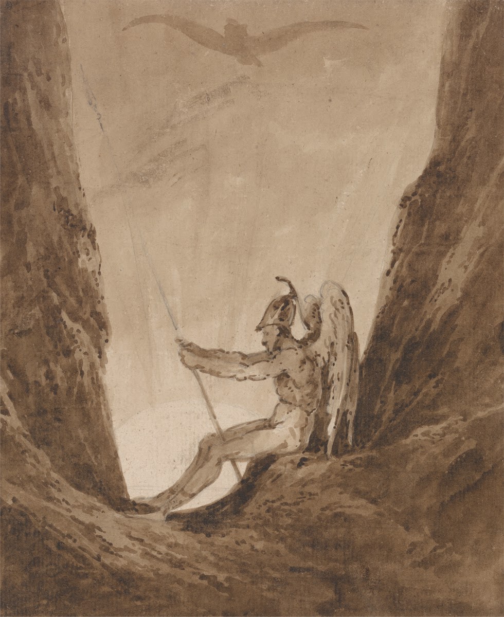 The Archangel Gabriel Awaiting Night ca 1799