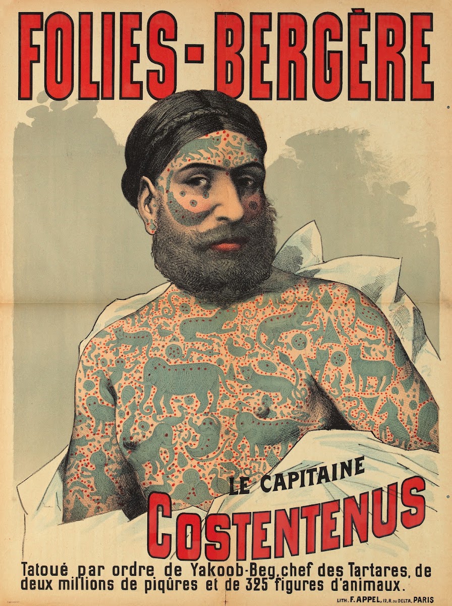 Folies Bergere Le Capitaine Costentenus 1889